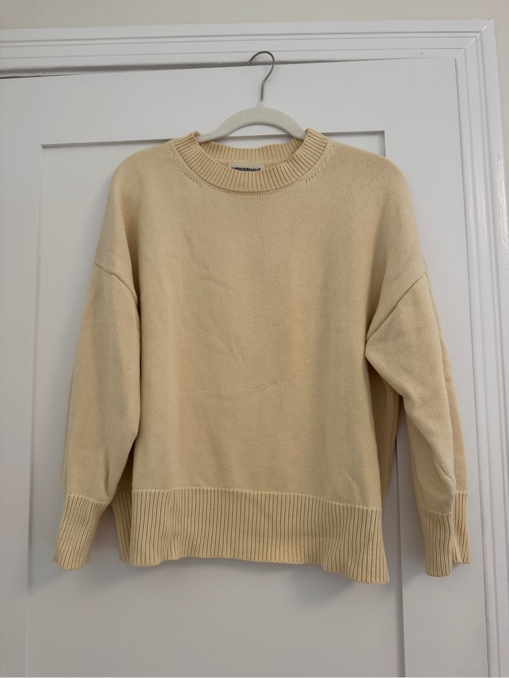 Sonderhaus Gwendolyn Butter Sweater Sz S - Picture 3 of 4